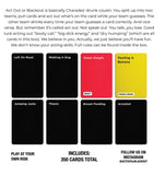 ACT OUT OR BLACKOUT