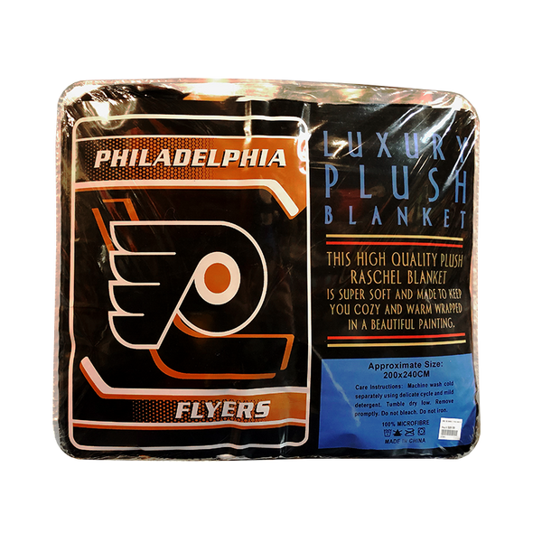 "Philadelphia Flyers" Luxury Queen Plush Blanket