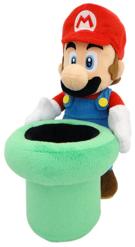 Mario Warp Pipe 9" Plush