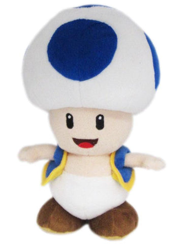 Blue Toad 8" Plush