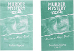 MURDER MYSTERY - MURDER at MARDI GRAS