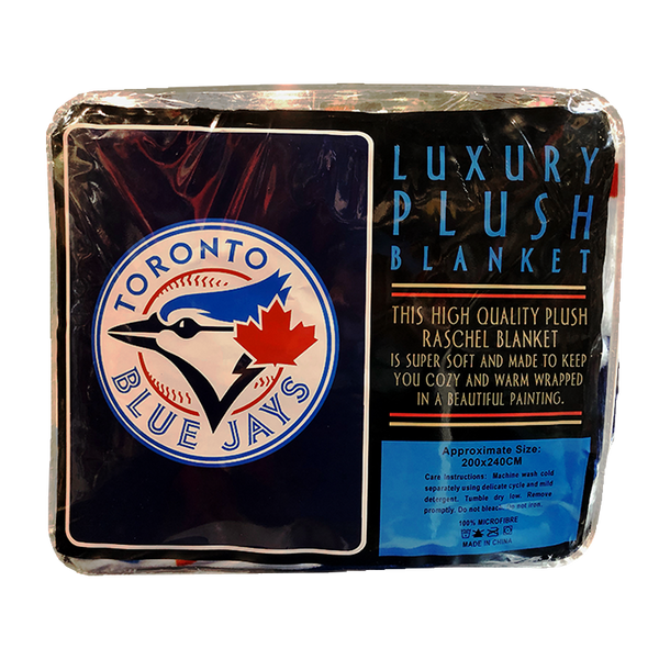 "Toronto Blue Jays" Luxury Queen Plush Blanket
