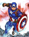 Captain in Action - The Avengers - Diamond Dotz
