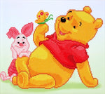 Pooh with Piglet - Diamond Dotz