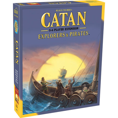 CATAN EXP: EXPLORERS & PIRATES 5-6 PLAYERS