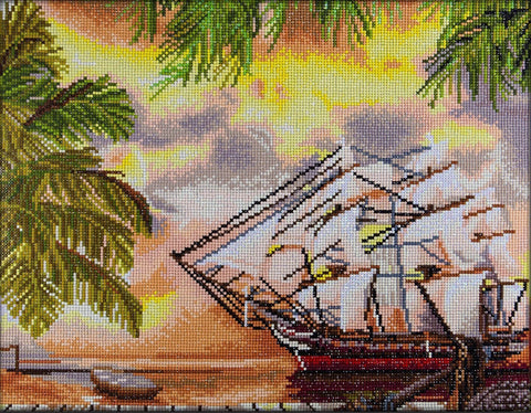 Pirate Ship - Diamond Dotz