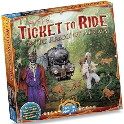 TICKET TO RIDE: MAP #3 - AFRICA (ML)