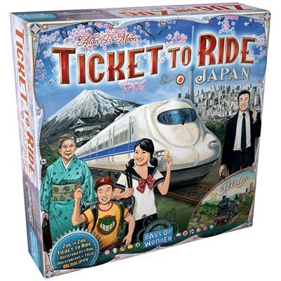 TICKET TO RIDE: MAP #7 - JAPAN / ITALY (ML)