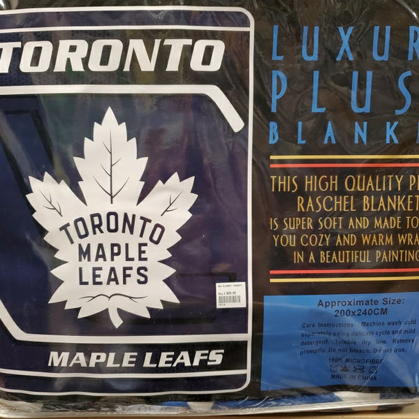 "Toronto Maple Leafs" Luxury Queen Plush Blanket