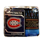 "Montreal Canadiens" Luxury Queen Plush Blanket