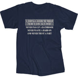 Three Things - One Liner T-Shirt