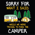 Park the RV - One Liner T-Shirt