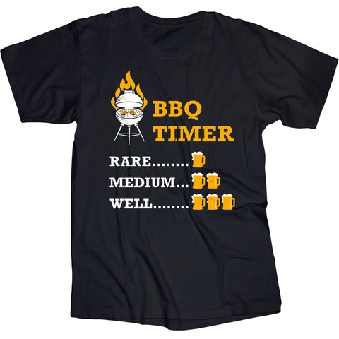 BBQ Timer - One Liner T-Shirt