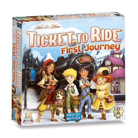TICKET TO RIDE - FIRST JOURNEY - EUROPE
