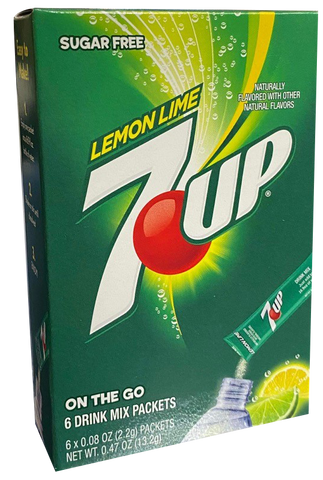 7-UP Lemon Lime Sugar Free (6 pockets)