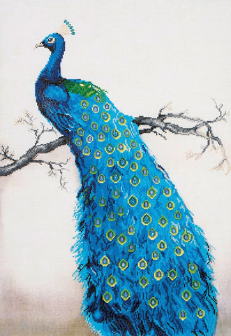 Blue Peacock - Diamond Dotz
