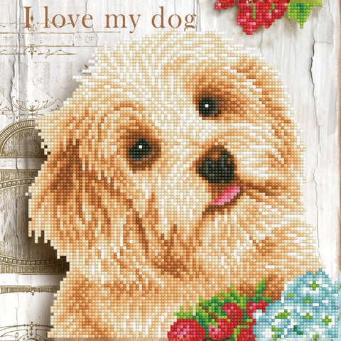 I Love my Dog - Diamond Dotz