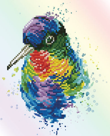 Rainbow Feathers - Diamond Dotz