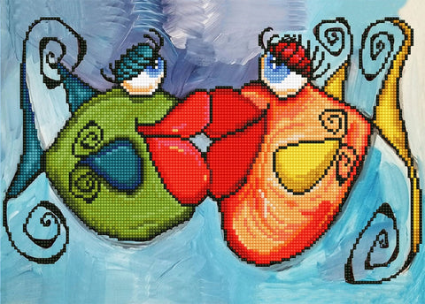 Fishy Kissy - Diamond Dotz